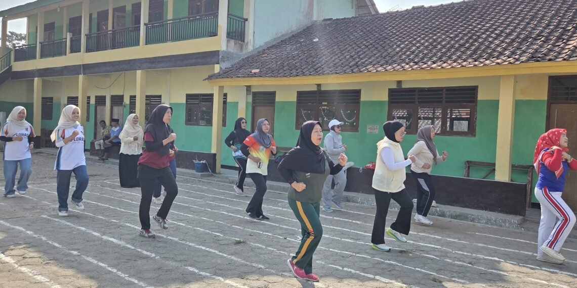 KUA Bojonggenteng Rutin Gelar Senam Jantung Sehat Setiap Hari Jumat