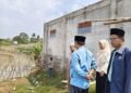 Kepala KUA Bojonggenteng Survey Tanah Wakaf di Pondok Pesantren Al-Ahamidiyah