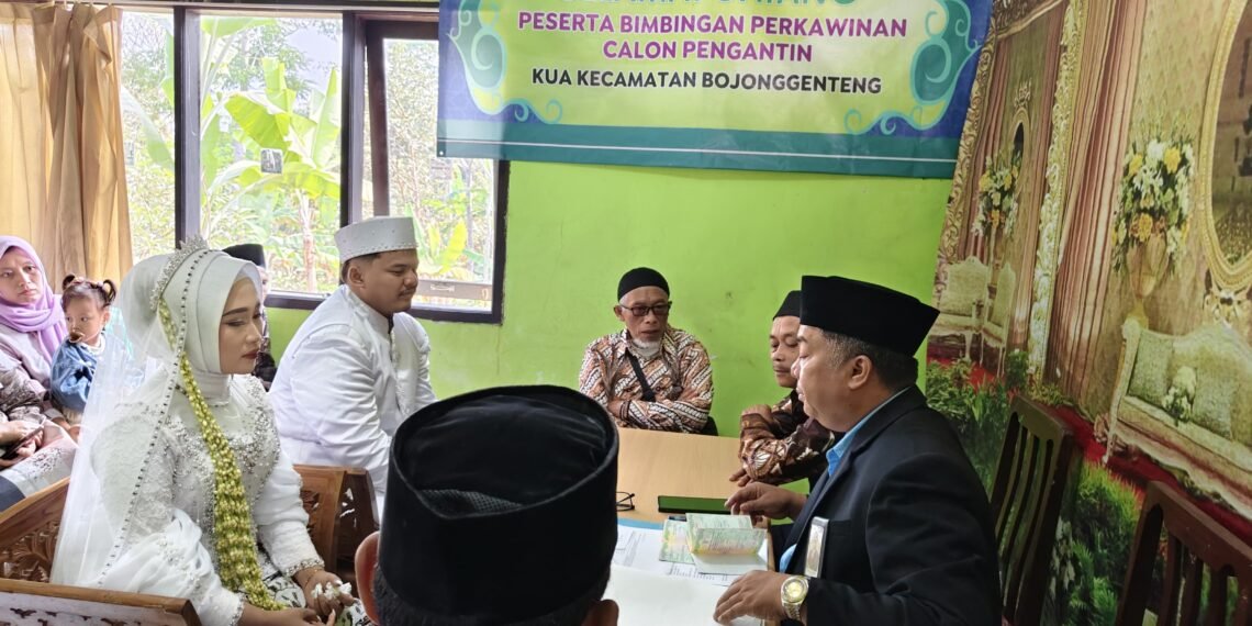 Kepala KUA Bojonggenteng Laksanakan Pencatatan Nikah, Perkuat Pelayanan Pernikahan