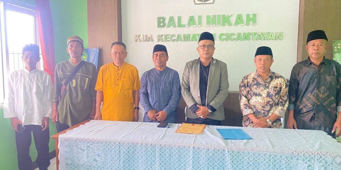 KUA Cicantayan Perkuat Tertib Administrasi Perwakafan melalui Legalitas Tiga Tanah Wakaf