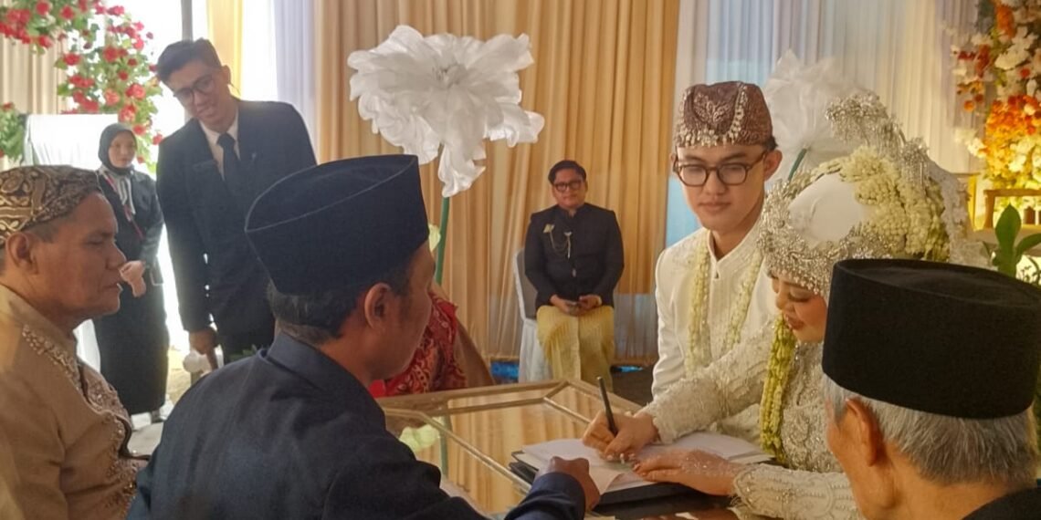 Penghulu KUA Surade Layani Pencatatan Nikah dan Berikan Nasihat Keluarga Sakinah