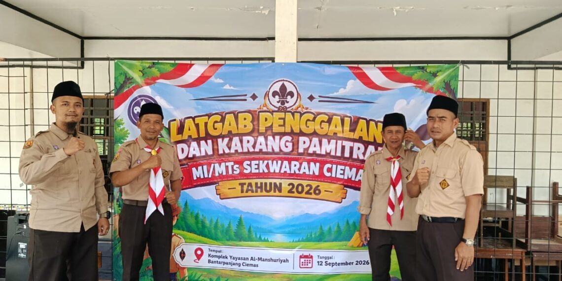 Latgab Penggalang dan Karang Pamitran, MTs Al-Manshuriyah Bantarpanjang Dorong Penguatan Karakter Siswa