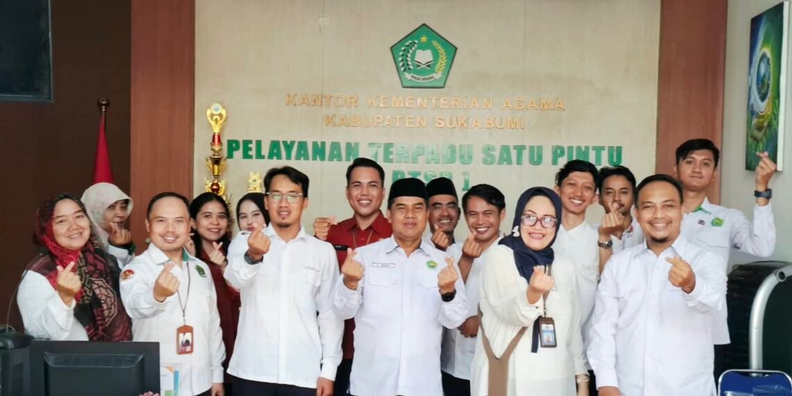 Tim Ortala Kemenag RI Koordinasikan Tindak Lanjut Hasil Evaluasi PEKPPP di Kemenag Kabupaten Sukabumi