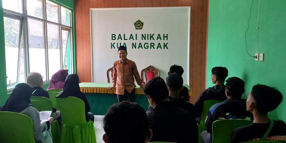 KUA Nagrak Perkuat Bekal Catin melalui Bimbingan Membangun Generasi Berkualitas