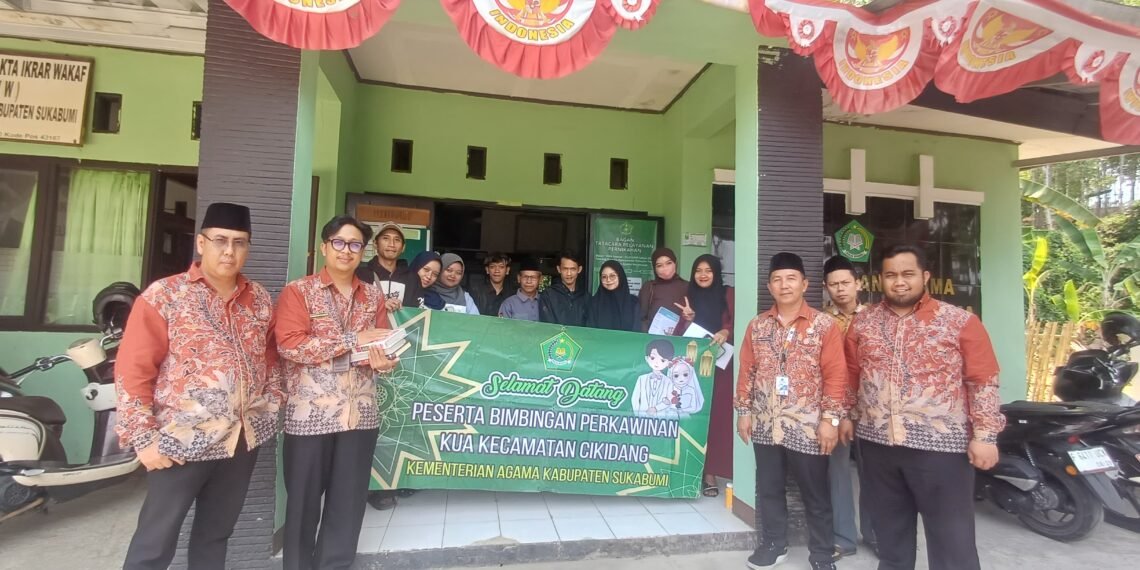 Penghulu dan Penyuluh KUA Cikidang Perkuat Bekal Calon Pengantin Menuju Keluarga Sakinah