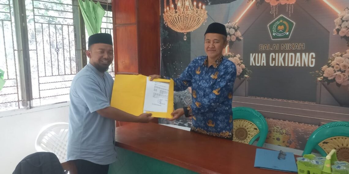 KUA Cikidang Layani Rekomendasi Pendirian Pondok Pesantren Menara Sunnah