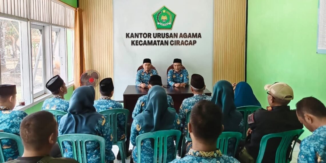 Camat Ciracap Silaturahmi ke KUA, Perkuat Komunikasi dan Sinergi Kelembagaan
