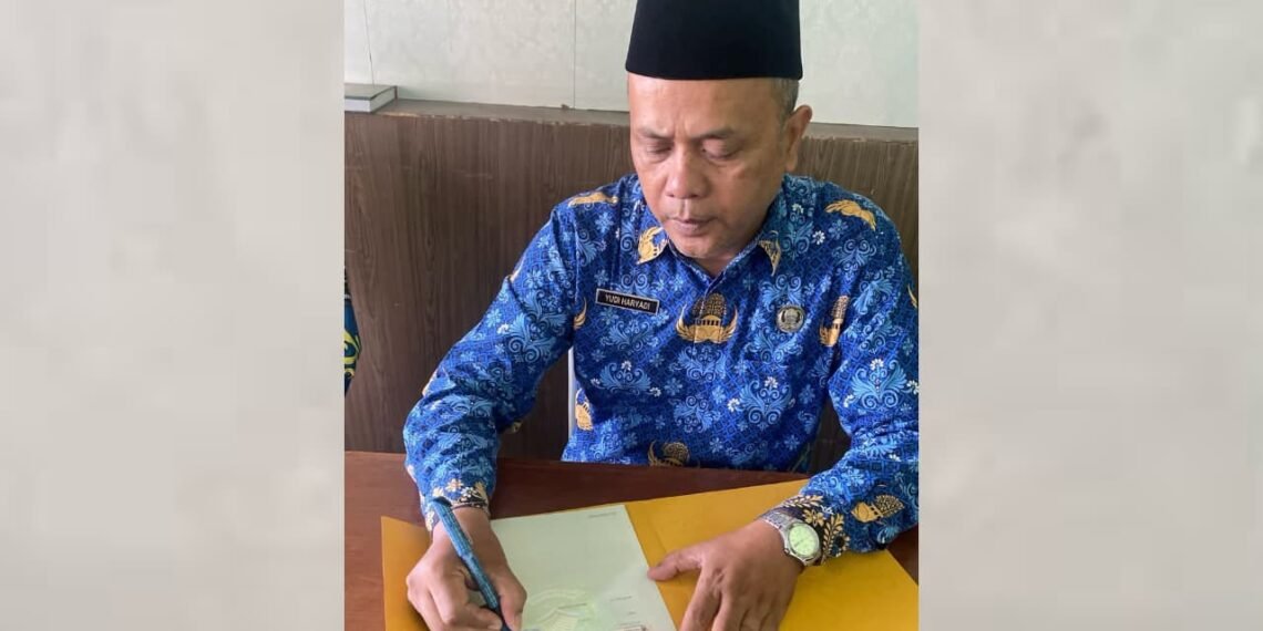 KUA Cicantayan Fasilitasi Legalisasi Tanah Wakaf Yayasan Nurul Huda Karadenan