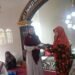 Penyuluh Agama Islam KUA Cisaat Hadiri Maulid Nabi Sekaligus Serahkan Wakaf Al-Qur’an