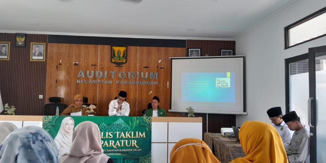 Kepala KUA Kabandungan Hadiri Rakor Persiapan Hari Santri Nasional 2026