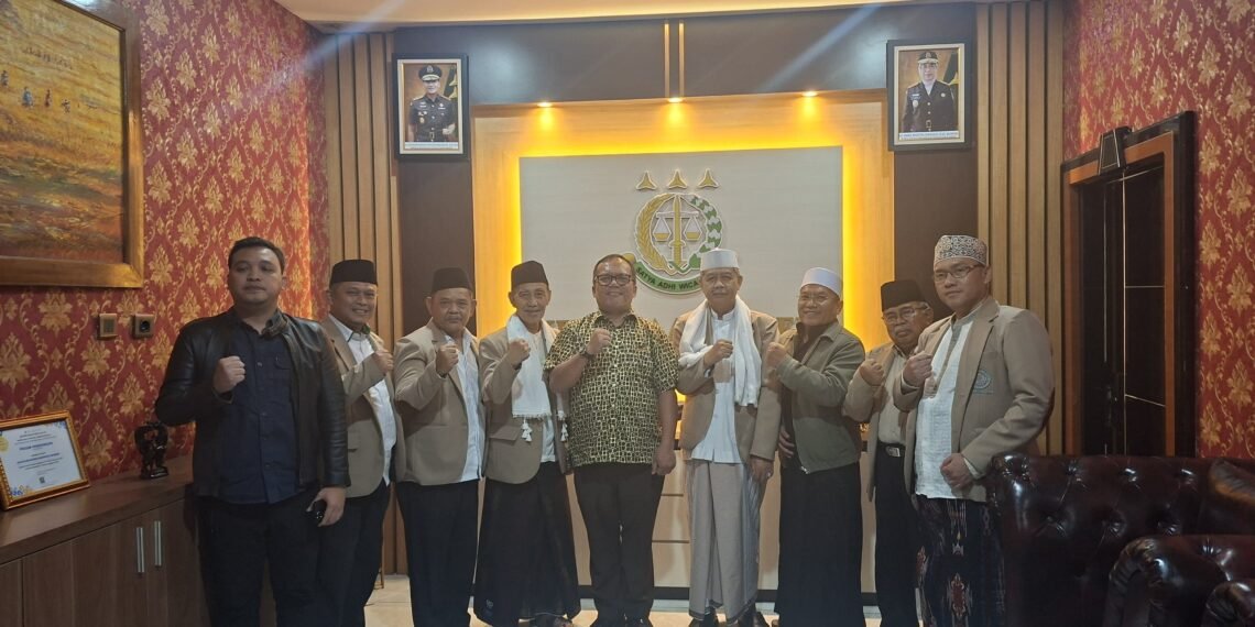 Kepala KUA Nagrak dan Pengurus MUI Silaturahmi dengan Kejaksaan Negeri Kabupaten Sukabumi