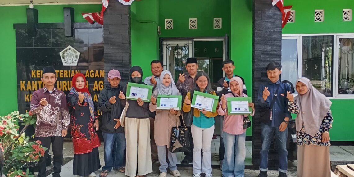 KUA Sukalarang Bekali Catin tentang Keluarga Sakinah dan Ekonomi Syariah