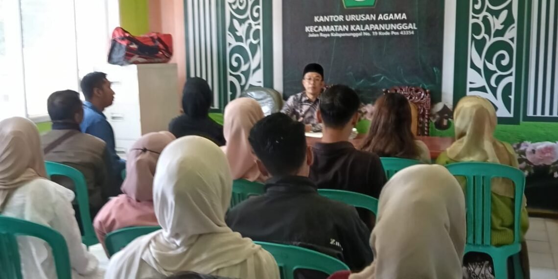 KUA Kalapanunggal Perkuat Bimwin melalui Kolaborasi Lintas Sektor