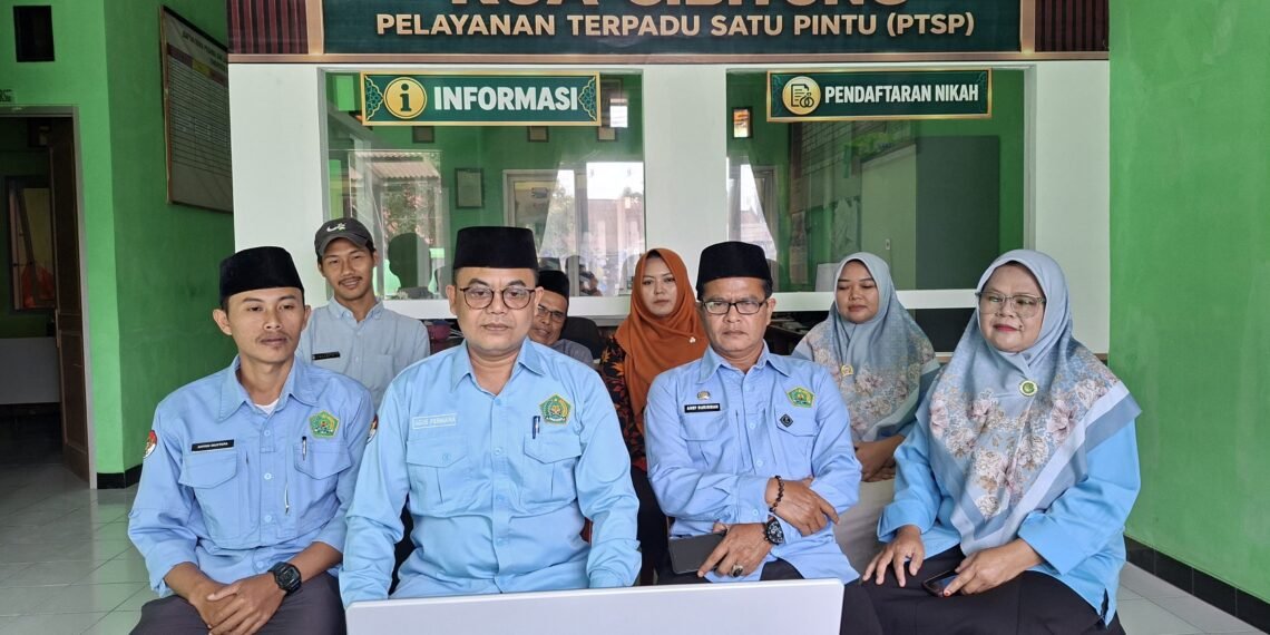 KUA Cibitung Ikuti Roadshow Webinar Kemenag Edukreatif, Dalami Pemanfaatan Teknologi AI