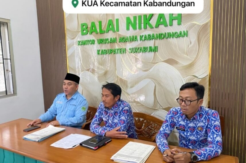 KUA Kabandungan dan DPPKB Berikan Pembekalan Bimbingan Perkawinan bagi Calon Pengantin