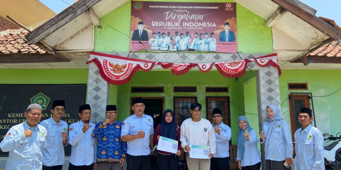 Penyuluh KUA Tegalbuleud Bekali Calon Pengantin Pondasi Keluarga Sakinah dan Pengelolaan Keuangan