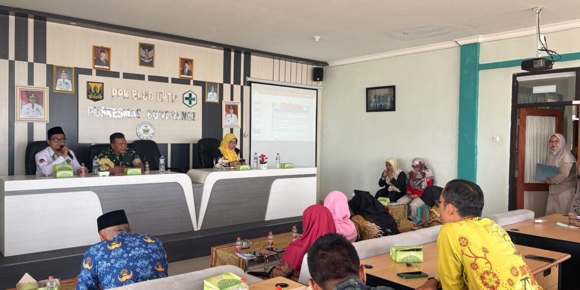 Penyuluh KUA Surade Hadiri Lokakarya Mini Lintas Sektor Puskesmas Buniwangi