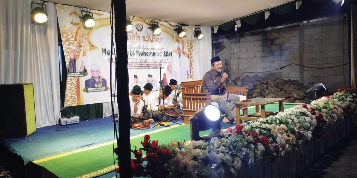 Penyuluh dan Penghulu KUA Lengkong Hadiri Peringatan Maulid Nabi di Ponpes Riyadul Hasanah