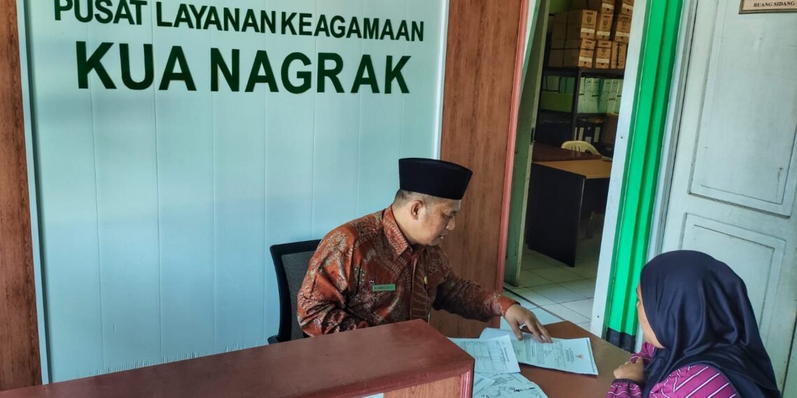 KUA Nagrak Fasilitasi Konsultasi Administrasi dan Masalah Rumah Tangga, Dukung Ketahanan Keluarga