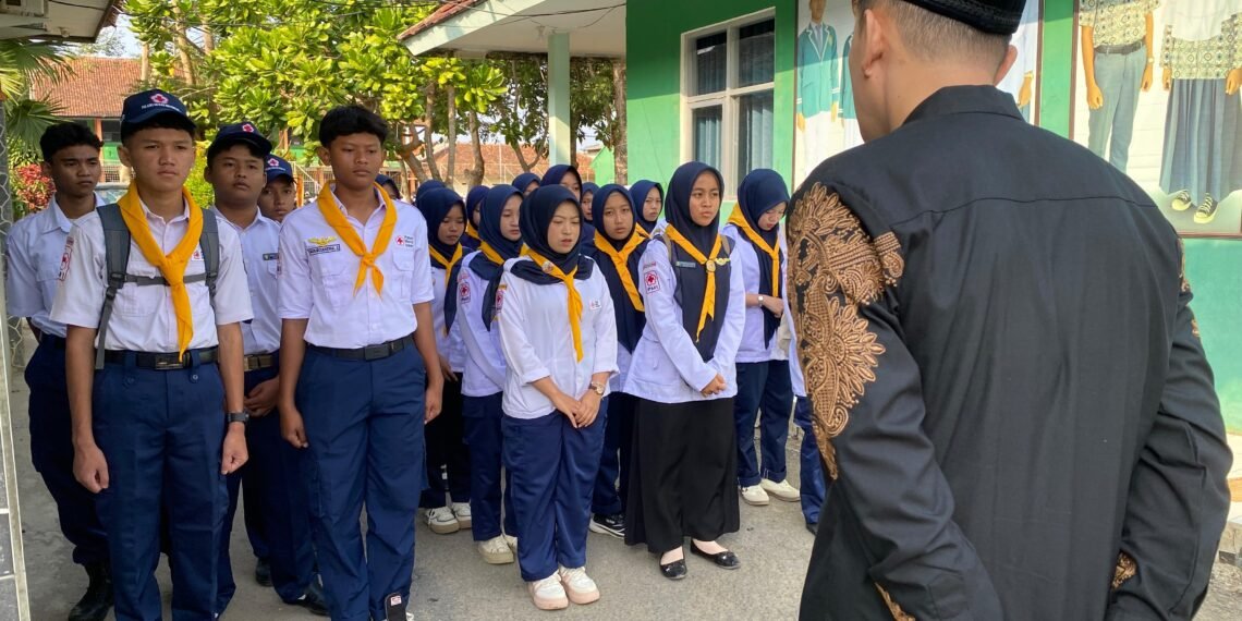 MAN 3 Sukabumi Berangkatkan 31 Anggota PMR Wira Ikuti Latihan Gabungan PMI Wilayah Selatan