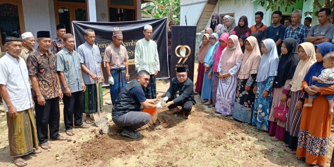 Penyuluh KUA Curugkembar Hadiri Peletakan Batu Pertama Masjid Ar-Rasyid