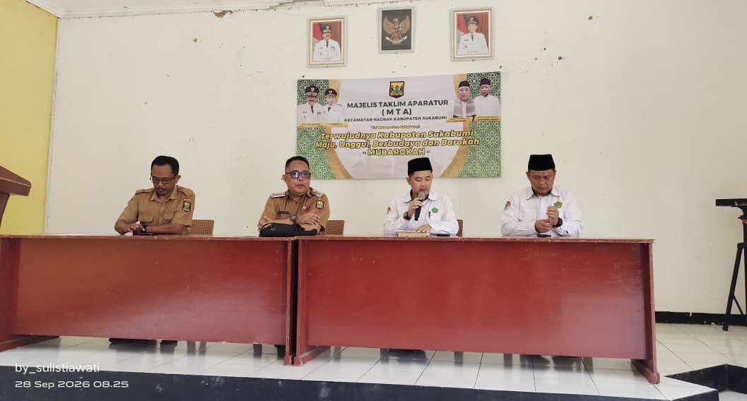 Penyuluh KUA Nagrak Isi MTA Aparatur, Bahas Keberkahan melalui Sedekah