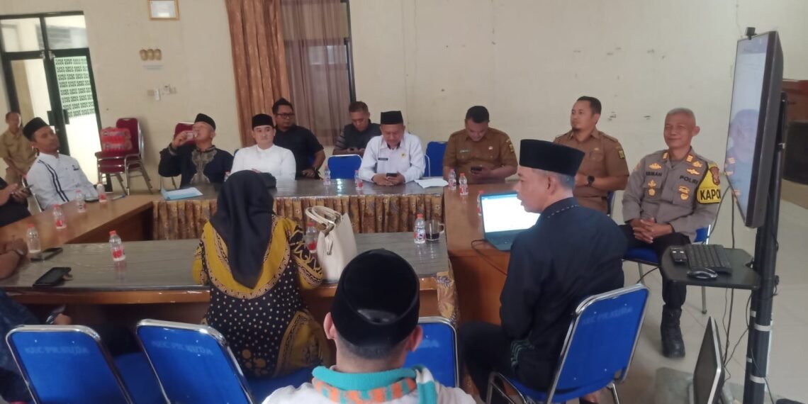 Kepala KUA Parungkuda Perkuat Koordinasi Persiapan Hari Santri 2026