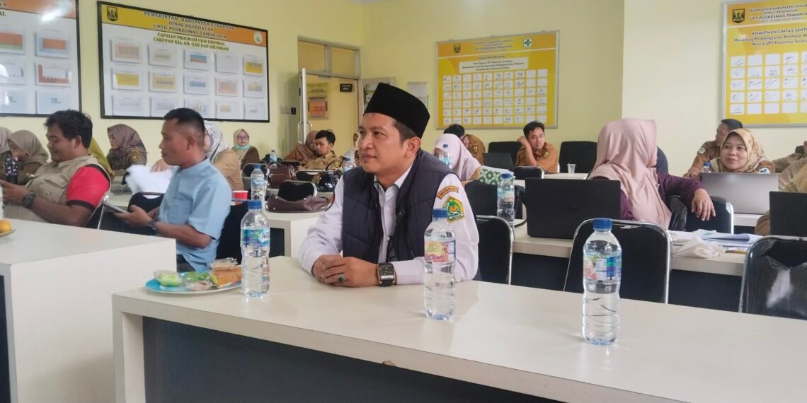 Penghulu KUA Ciemas Hadiri Lokakarya Mini Lintas Sektor di Puskesmas Tamanjaya