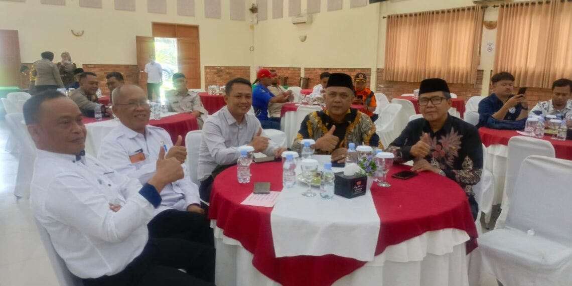 Kepala KUA Cicantayan Hadiri Kenal Pamit Kapolsek Cibadak, Perkuat Silaturahmi Lintas Sektor