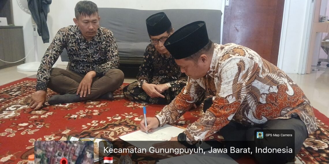 KUA Nagrak Perkuat Legalitas Aset Umat melalui Ikrar Wakaf Yayasan Nurul Huda