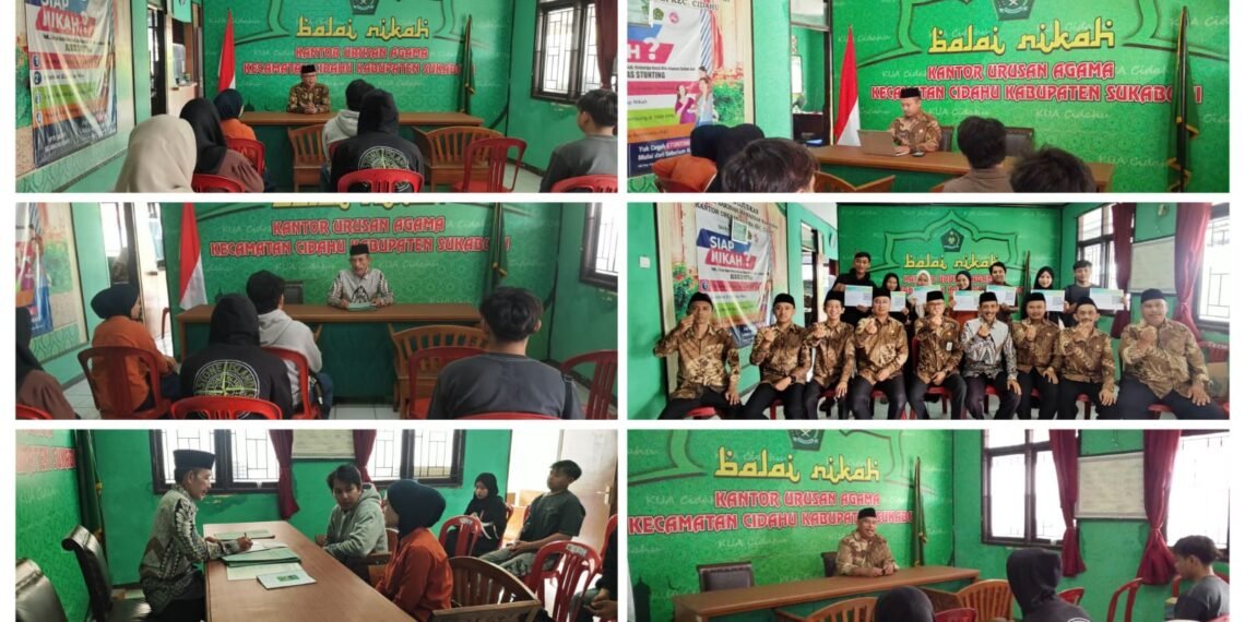Kuatkan Pondasi Rumah Tangga, KUA Cidahu Gelar Bimbingan Perkawinan Pranikah bagi Calon Pengantin