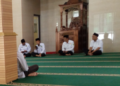Hari Kedua Gema Selawat Kebangsaan, Kemenag Kabupaten Sukabumi Berselawat di Masjid Annur