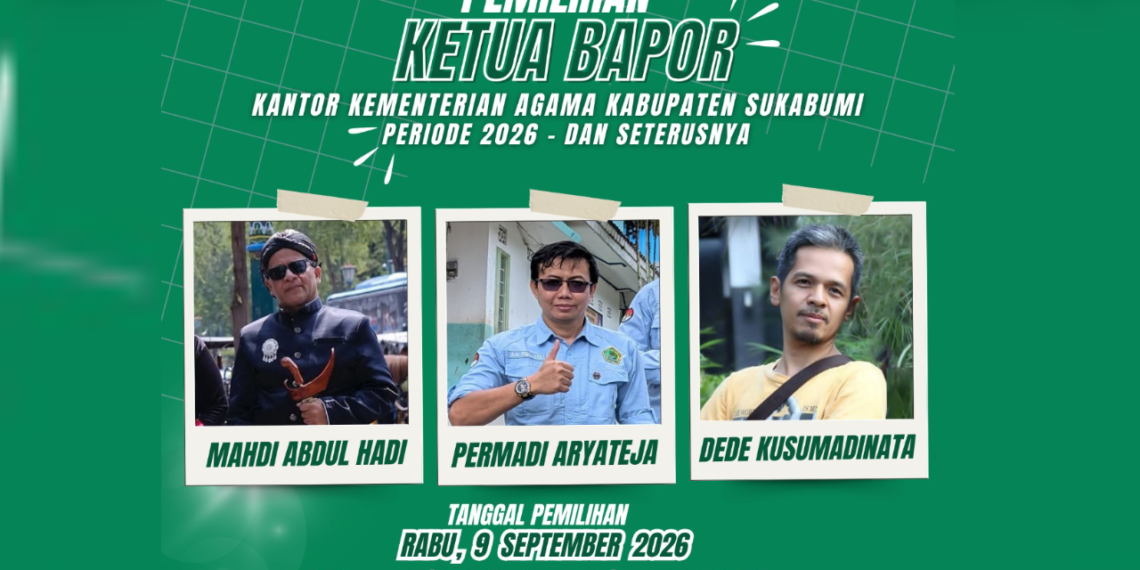 Gelar Pemilihan Ketua Periode 2026–2031, BAPOR Kemenag Kab. Sukabumi Siap Dorong Kesinambungan Pembinaan Olahraga Pegawai