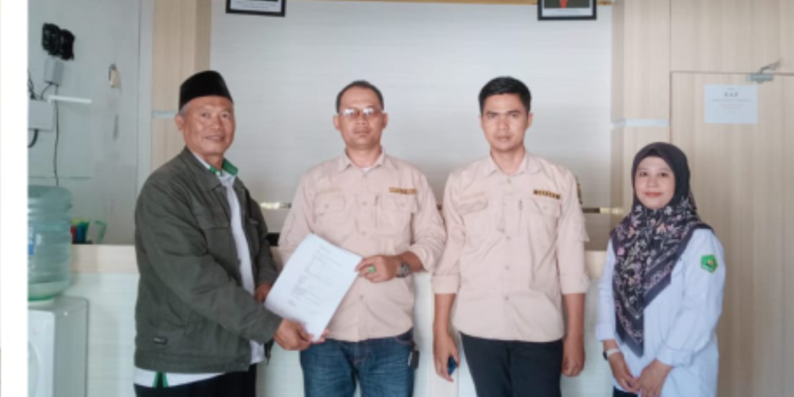 Penyuluh KUA Cisolok Sosialisasikan Pendataan Majelis Taklim