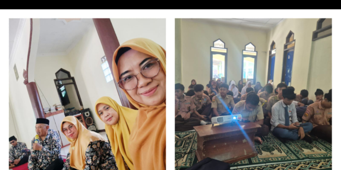 KUA Kebonpedes Berikan Pembinaan BRUS kepada Siswa SMK Mihadunal Ula