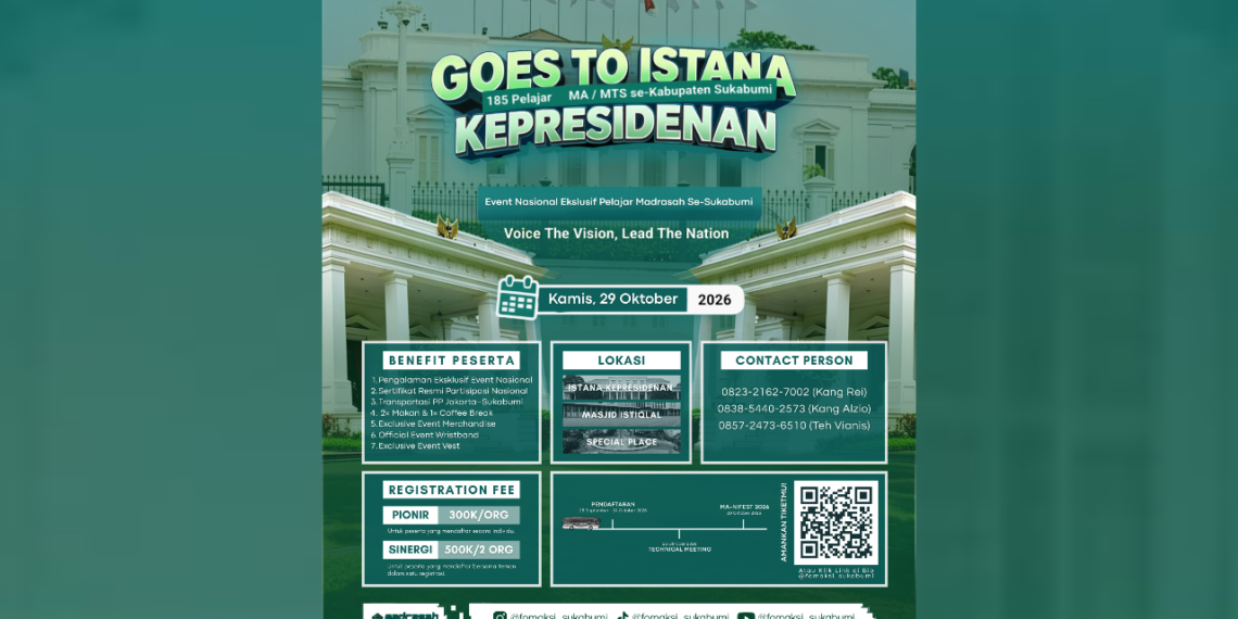 FOMAKSI Kabupaten Sukabumi Gelar MA-NIFEST Vol. 1, Perluas Wawasan Kebangsaan Pelajar Madrasah