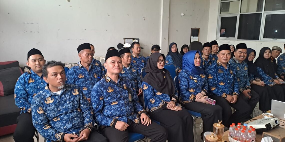 KUA Cisaat Bersama Pemerintah Kecamatan Peringati Hari Kesaktian Pancasila