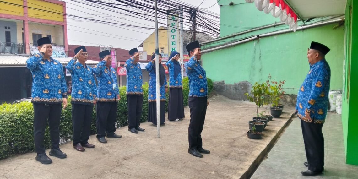 KUA Parungkuda Laksanakan Upacara Hari Kesaktian Pancasila
