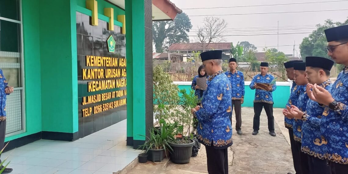 KUA Nagrak Peringati Hari Kesaktian Pancasila, Kepala KUA Ajak Teladani Hikmah Sejarah