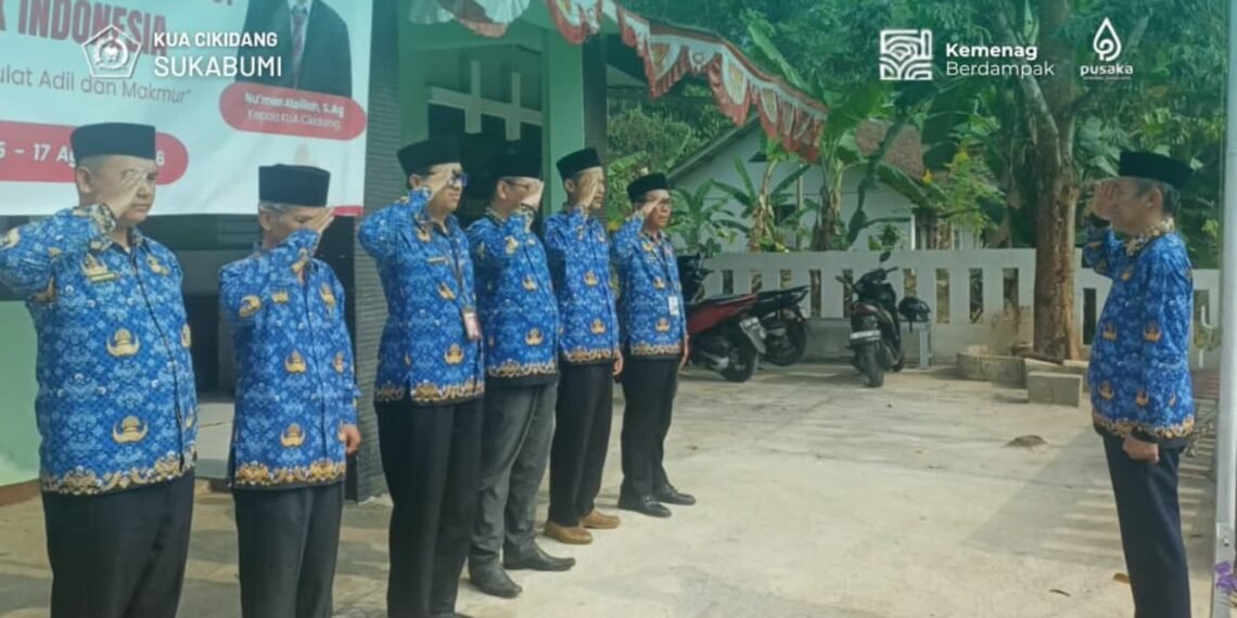 Hari Kesaktian Pancasila, KUA Cikidang Teguhkan Semangat Persatuan dan Pengabdian