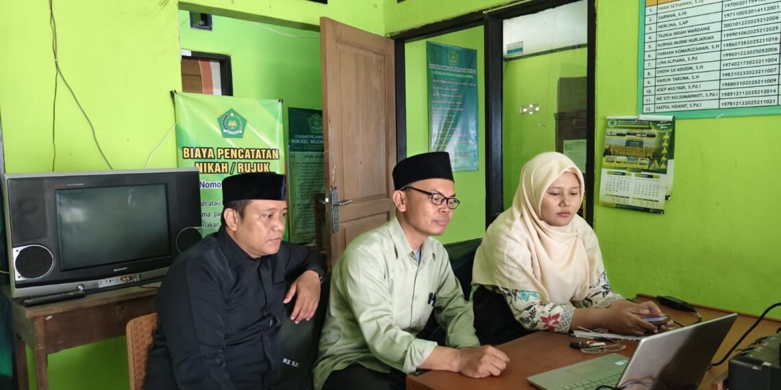 Penyuluh KUA Bojonggenteng Ikuti Pelatihan Berbasis Zoom, Perkuat Kompetensi dengan Tema Pemuda Bergerak, Masjid Berdampak