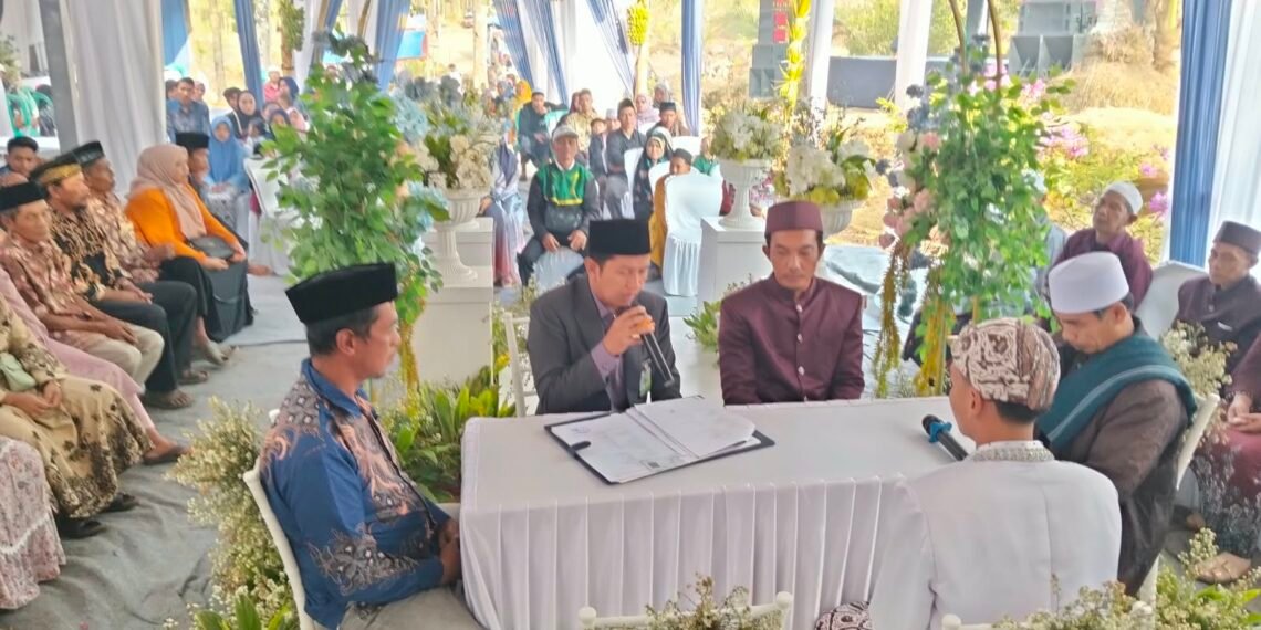 Satu Ikrar, Sejuta Harapan, Penghulu KUA Ciemas Bekali Pasangan dengan Pesan Keluarga Sakinah