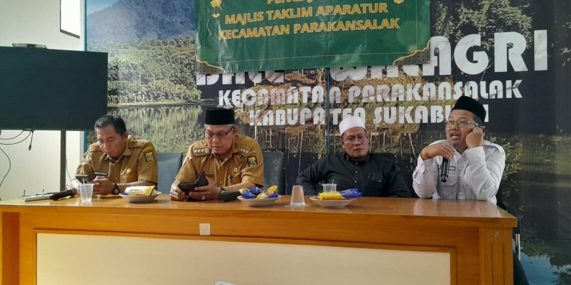 Perkuat Silaturahmi Keumatan, Kepala KUA Parakansalak Hadiri Majelis Taklim Aparatur