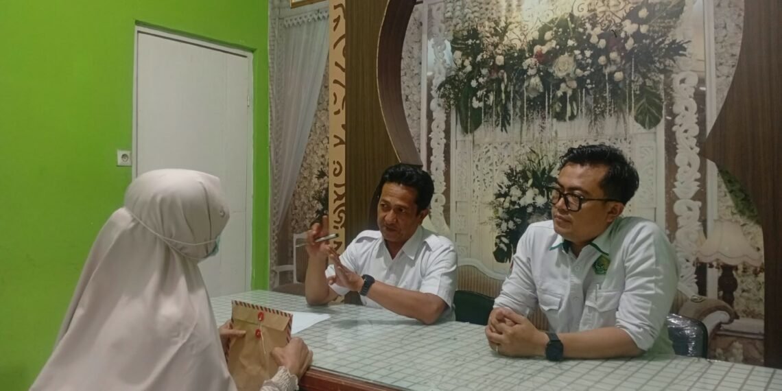 KUA Cisaat Layani Konsultasi Perwakafan Tanah Yayasan Nurul Huda Sukamantri