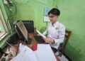 Tertib Administrasi Nikah, Penyuluh KUA Nagrak Input Data Isbat Nikah melalui SIMKAH
