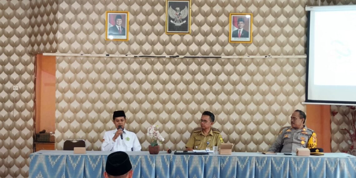 Penyuluh KUA Purabaya Pimpin Rakor Persiapan HSN 2026 Tingkat Kecamatan