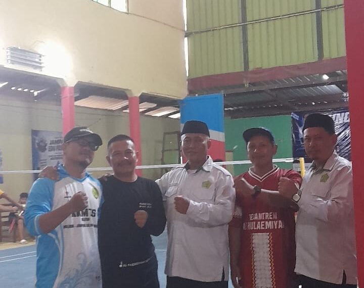 Kepala KUA Jampangkulon Tinjau AKSIOMA 2026, Dorong Prestasi dan Sportivitas Siswa Madrasah