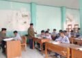 Perkuat Literasi Al-Qur’an, Penghulu dan Penyuluh KUA Parungkuda Bimbing BTQ di SMPN 1 Parungkuda