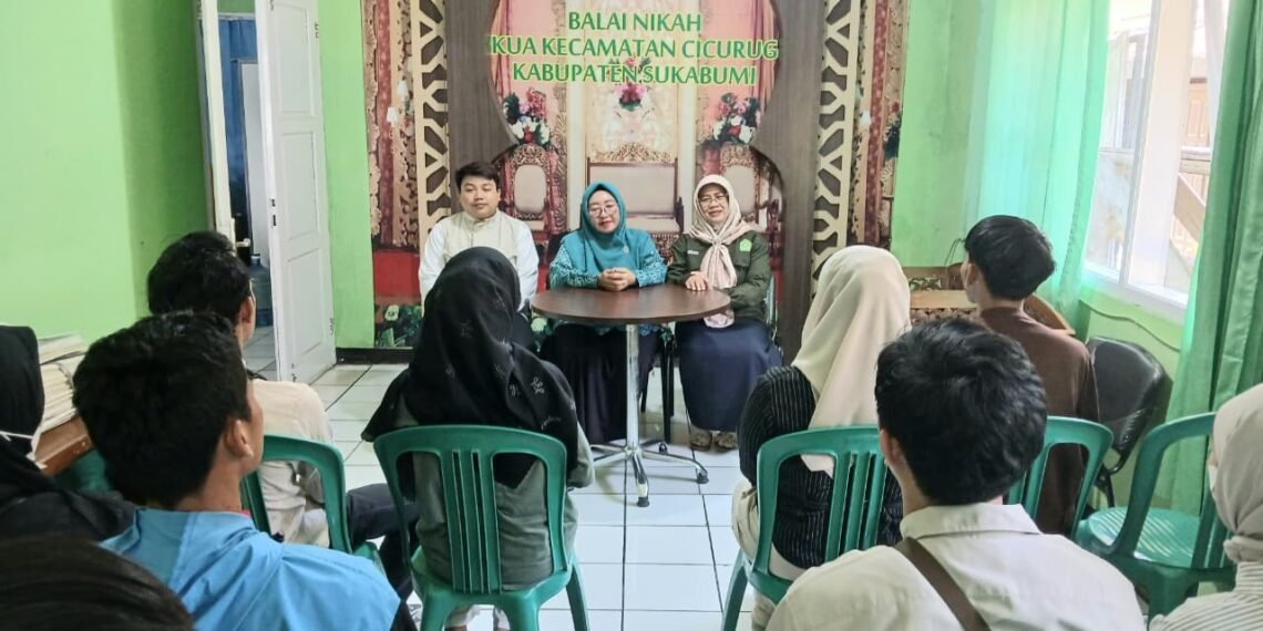 Perkuat Kesiapan Calon Pengantin, KUA Cicurug Gandeng Petugas Dalduk dalam Bimwin