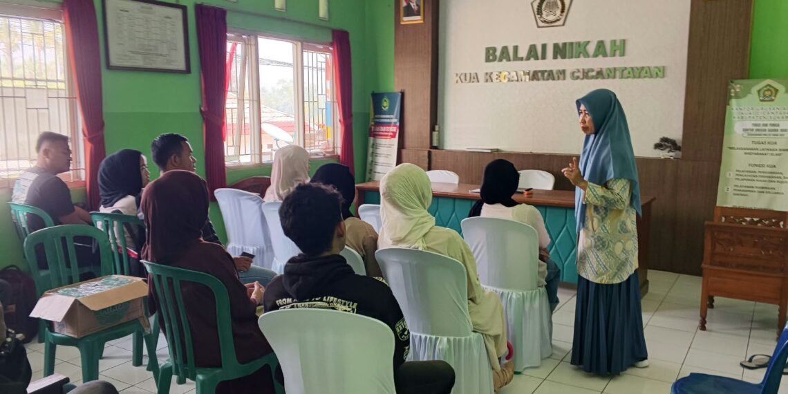 KUA Cicantayan Perkuat Ketahanan Keluarga melalui Bimbingan Calon Pengantin